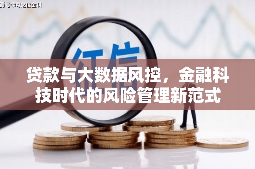武义贷款与大数据风控，金融科技时代的风险管理新范式
