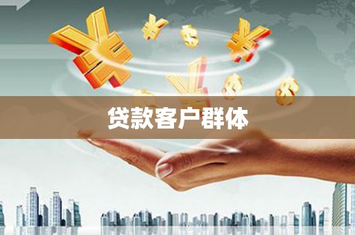 扶绥贷款客户群体