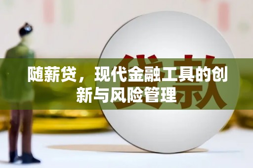 青铜峡随薪贷，现代金融工具的创新与风险管理