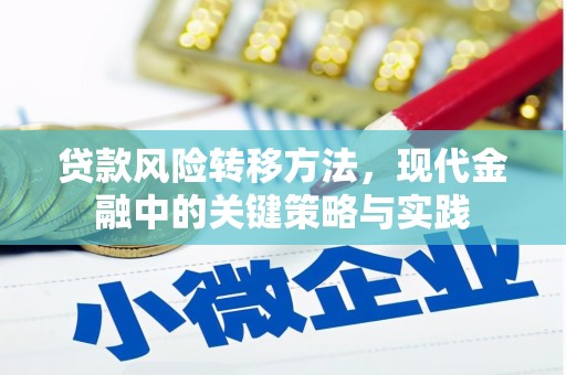 宁城贷款风险转移方法，现代金融中的关键策略与实践