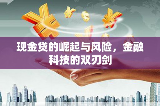 宁城现金贷的崛起与风险，金融科技的双刃剑