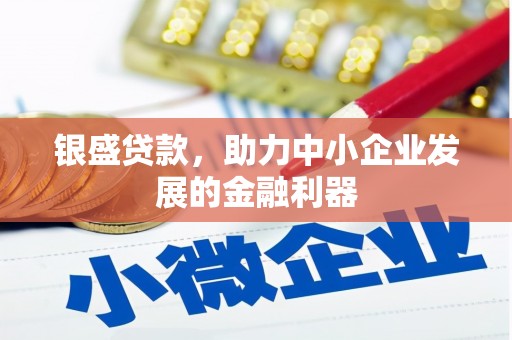 宜州银盛贷款，助力中小企业发展的金融利器