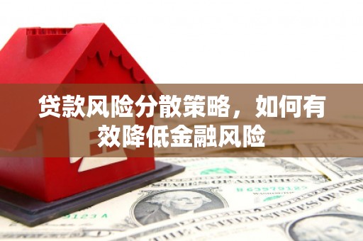 海盐贷款风险分散策略，如何有效降低金融风险