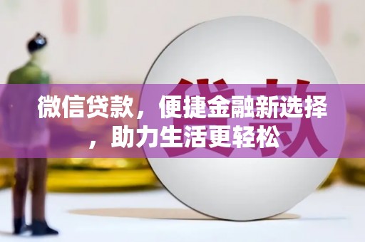 蒲城微信贷款，便捷金融新选择，助力生活更轻松