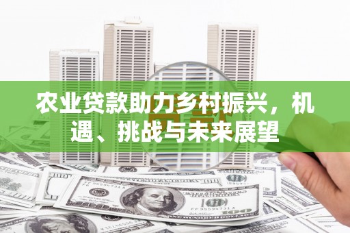 方山农业贷款助力乡村振兴，机遇、挑战与未来展望
