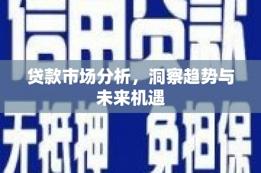 辽源贷款市场分析，洞察趋势与未来机遇