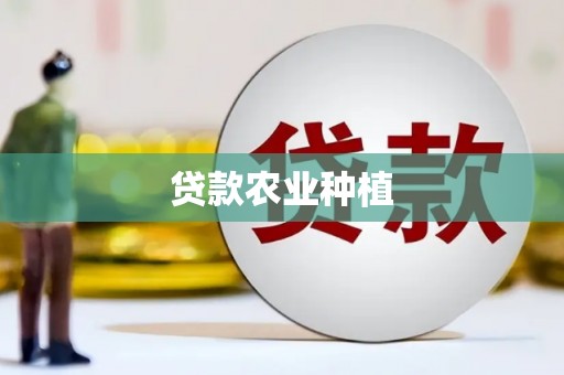 阜康贷款农业种植
