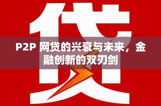 沙洋P2P 网贷的兴衰与未来，金融创新的双刃剑