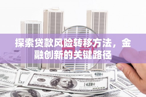 阿克塞探索贷款风险转移方法，金融创新的关键路径