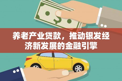 乐山养老产业贷款，推动银发经济新发展的金融引擎