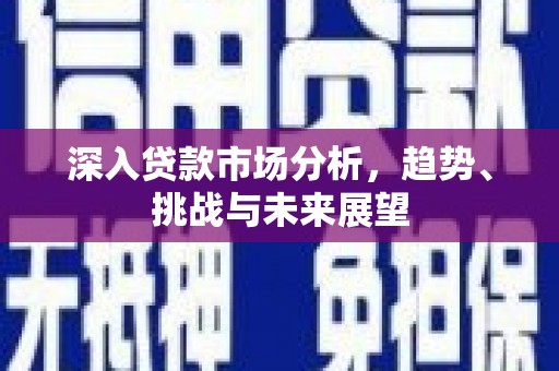 遂川深入贷款市场分析，趋势、挑战与未来展望