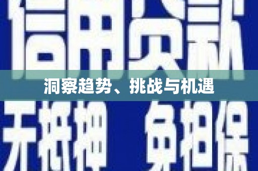 安溪洞察趋势、挑战与机遇